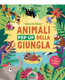 Animali pop-up della giungla | libro pop-up per bambini | copertina