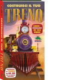 Costruisci il tuo treno - libro con treno giocattolo da costruire - copertina
