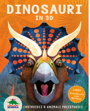 Dinosauri in 3 D | libro per bambini sui dinosauri | copertina