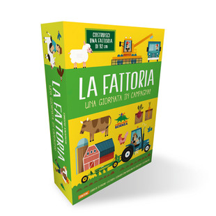 La fattoria - libro per bambini sulla fattoria - copertina